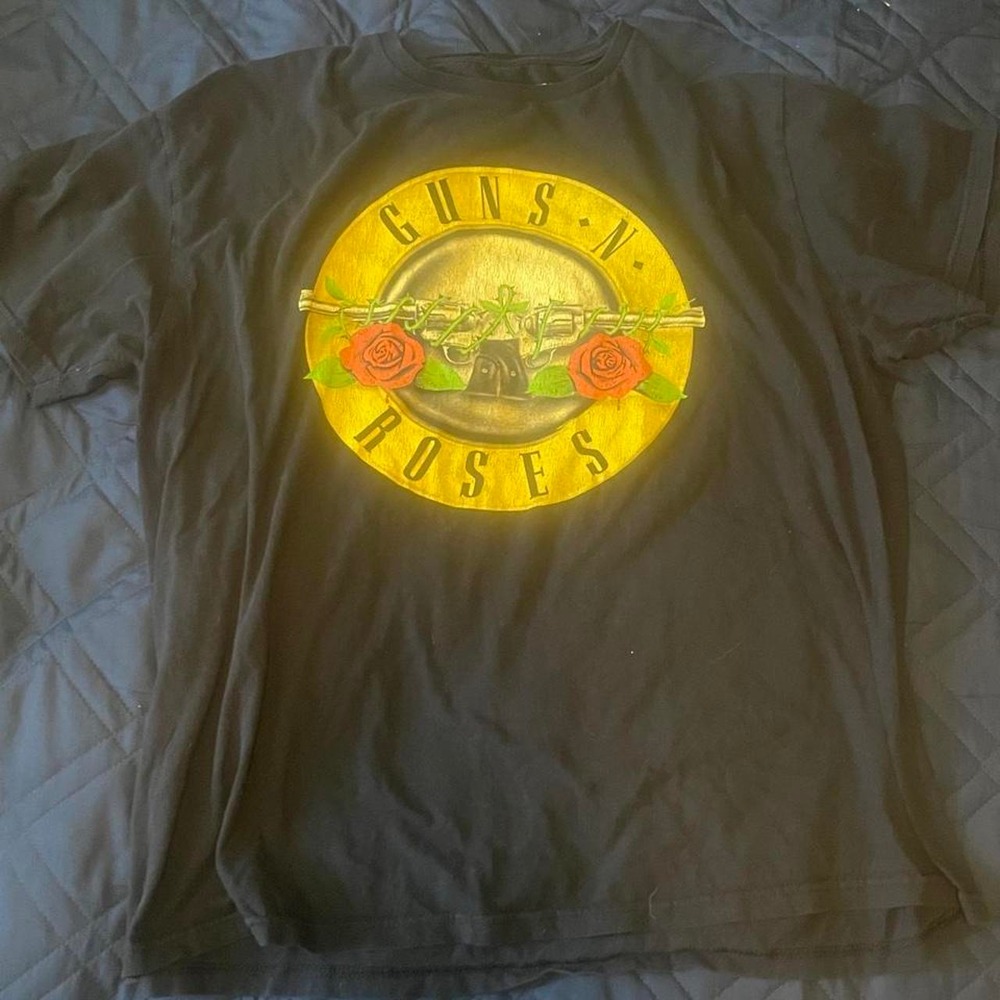 Guns N Roses 2021 Offical North America Tour X Large Black T Shirt Concert